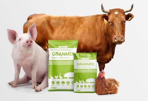 Премікс &laquo;PIGLET-GROW 2,5%&raquo; для поросят від 30 до 70 кг